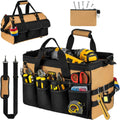Tool Bag 16-Inch Heavy Duty Tool Bags for Men - Wide Mouth Organizer