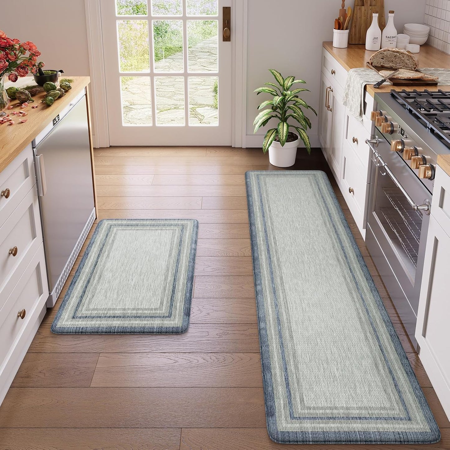 KIMODE Anti Fatigue Kitchen Mats for Comfort and Safety