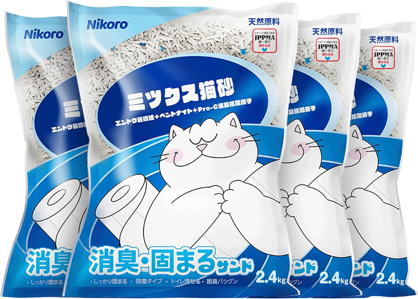 Nikoro Tofu Cat Litter: Strong Clumping, Odor Control, Flushable