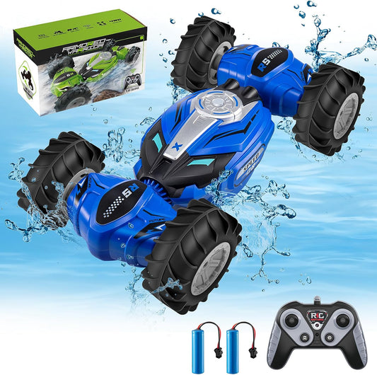 Amphibious RC Car 1:16 - Dual Control, All-Terrain Fun!