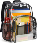 Clear Backpack Extra Large 18.5 x 14 x 9 in - Heavy Duty Transparent