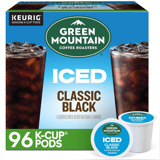 Refreshingly Bold: Green Mountain Iced Coffee Pods - 96 Count