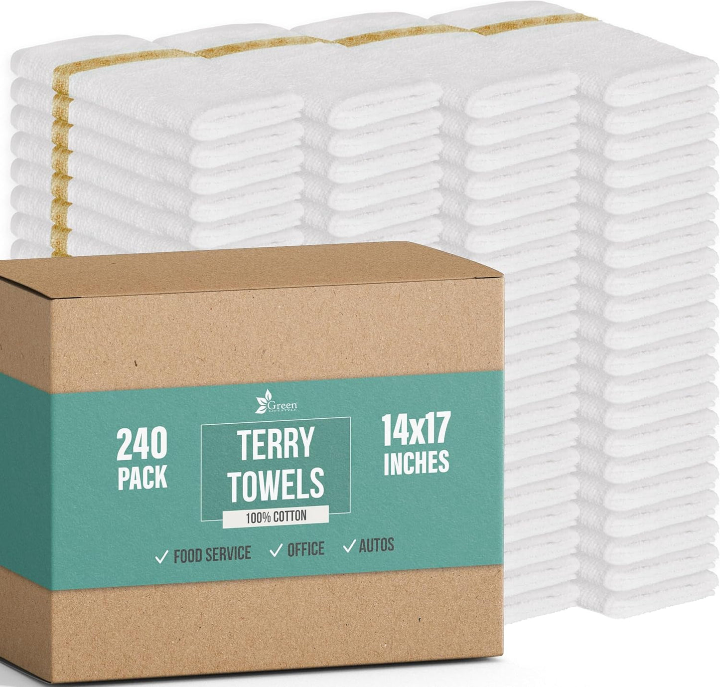 Super Absorbent Cotton Cleaning Rags for Every Household Need