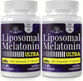 Melatonin 60mg Liposomal Sleep Supplement - Fall Asleep Faster