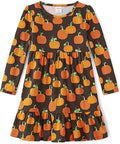 Gymboree Girls' Long Sleeve Knit Casual Dresses for Fall Fun