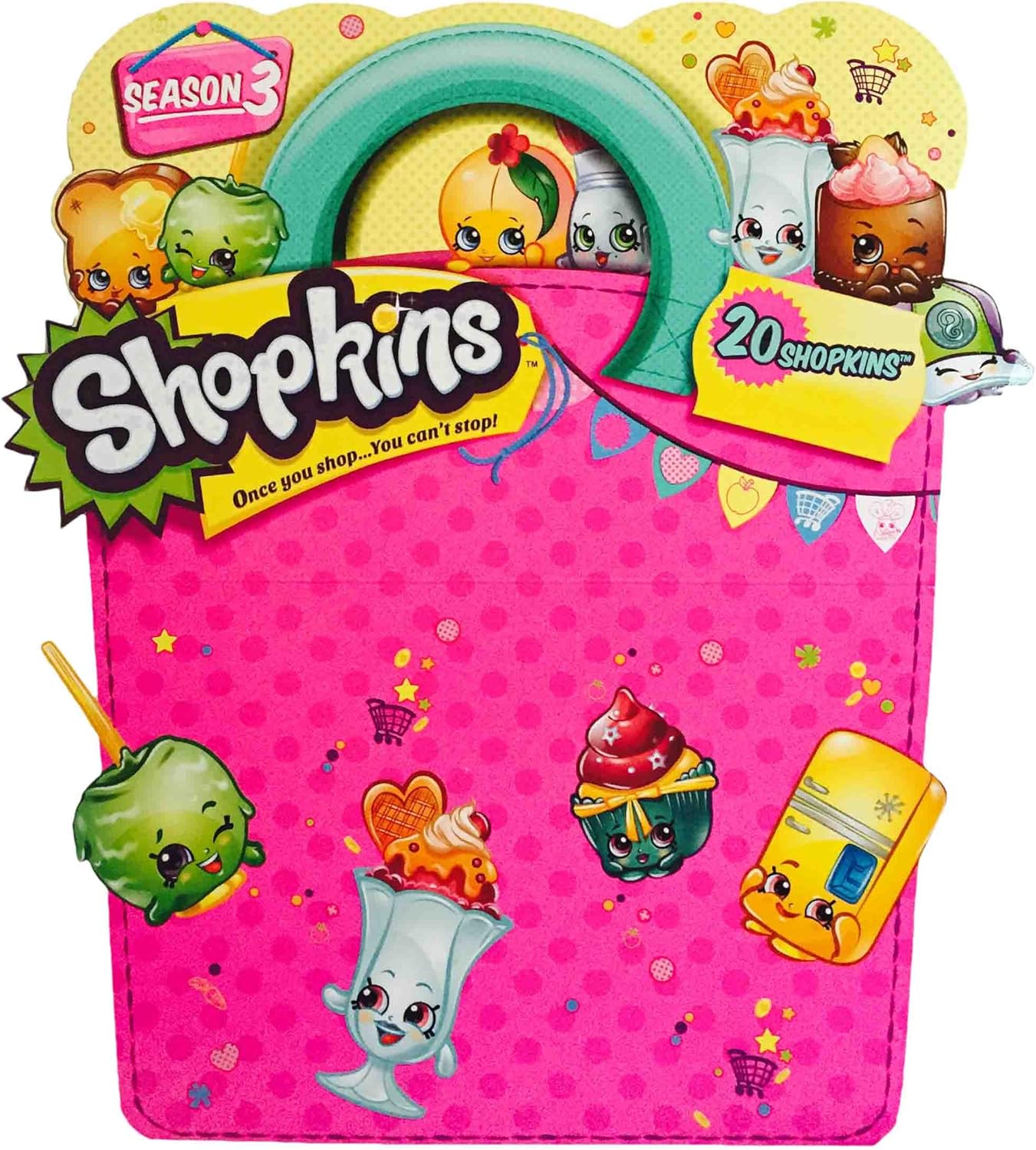 Shopkins Series 3 Playset - Fun Collectible 12-Pack Set