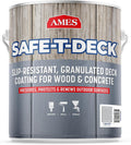Ames Safe-T-Deck Granulated Exterior Paint - Slip-Resistant Greyhound