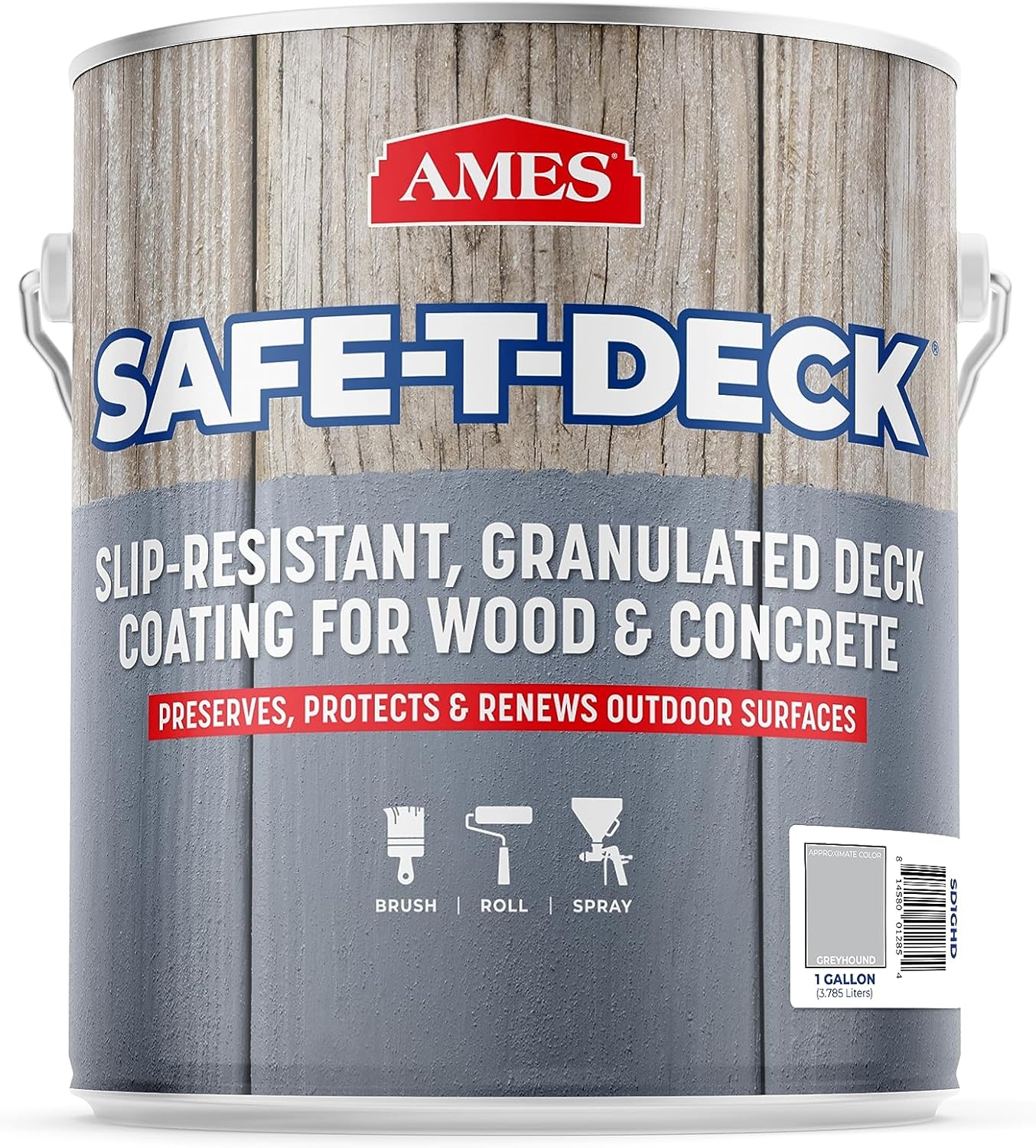 Ames Safe-T-Deck Granulated Formula Paint for Decks and Patios