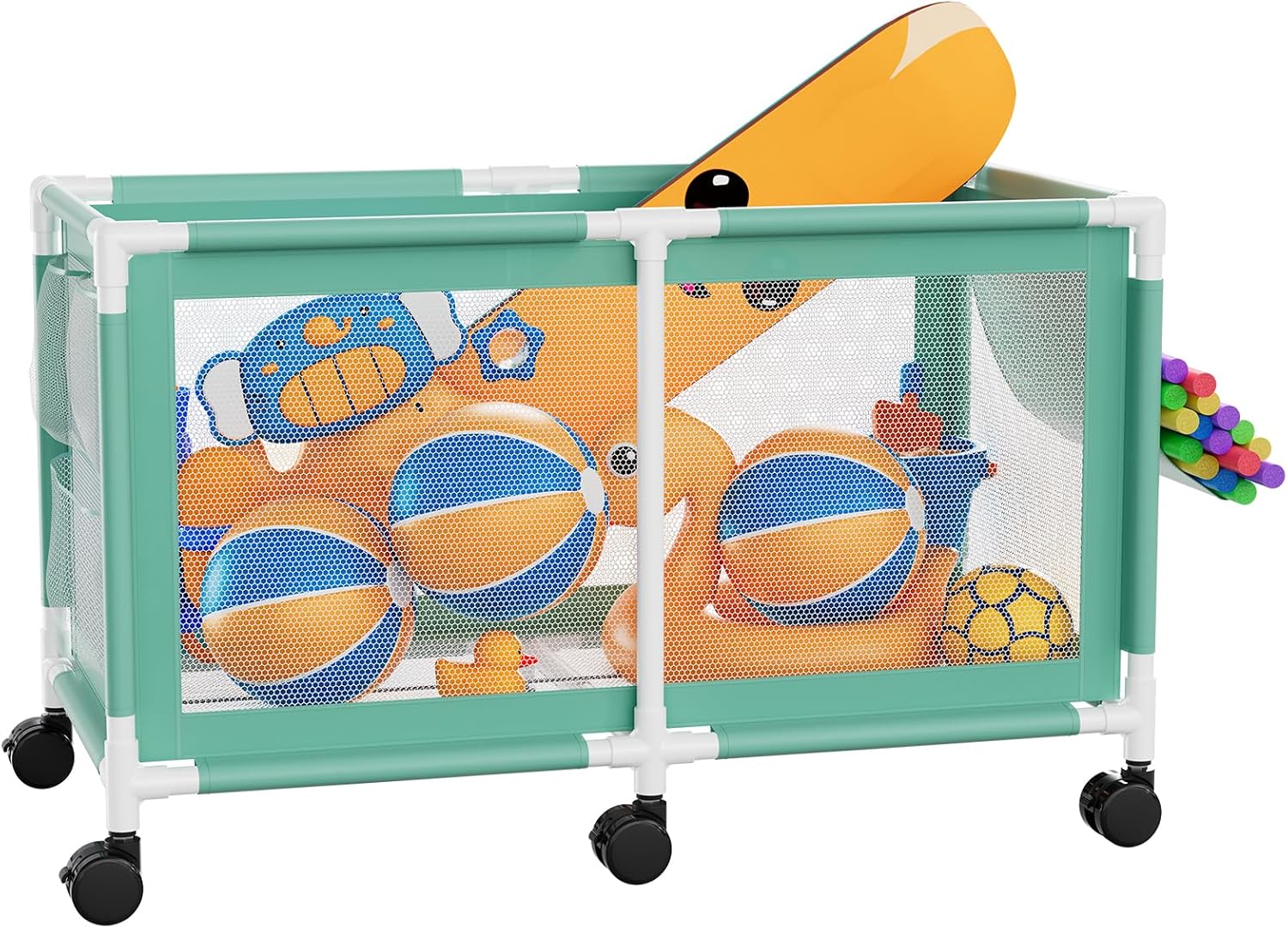 280 Gallon Pool Storage Bin XXL for Floats and Toys Organization