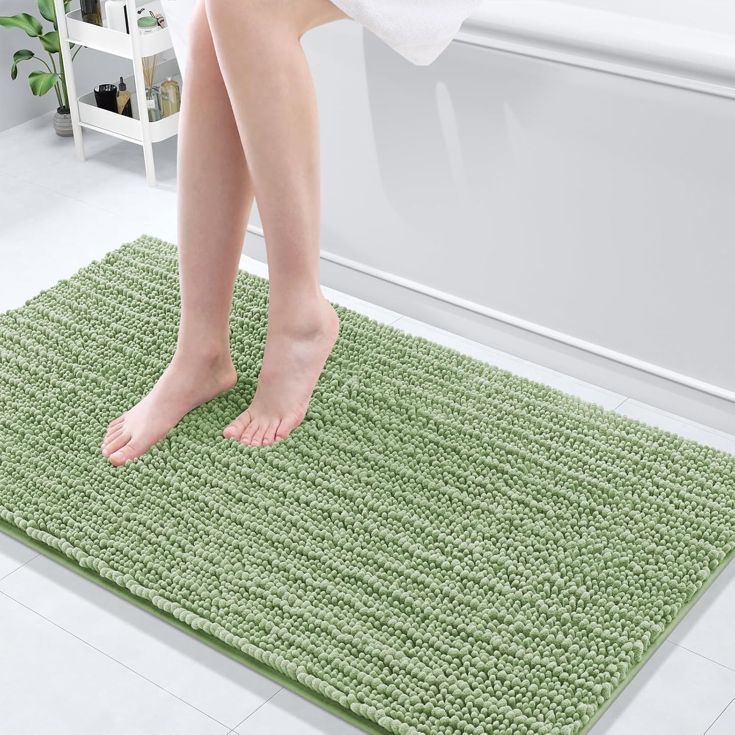 Arotive Luxury Chenille Bathroom Rug Mat for Ultimate Comfort