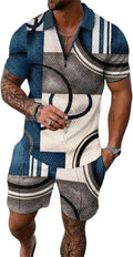 Men's Lightweight Tracksuit 2 Piece Set for Warm Weather Wear