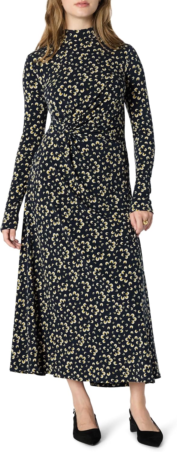 Demi's Pick Women's Fit and Flare Long-Sleeved Maxi Dress