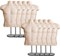 Male Mannequin Torso with Metal Stand Set of 10 - Countertop Display