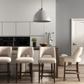 VKNOW Bar Stools Set of 4 for Kitchen Island and Dining Room