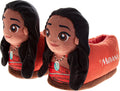 Disney Girls' Moana Slippers - Plush Fuzzy Comfort
