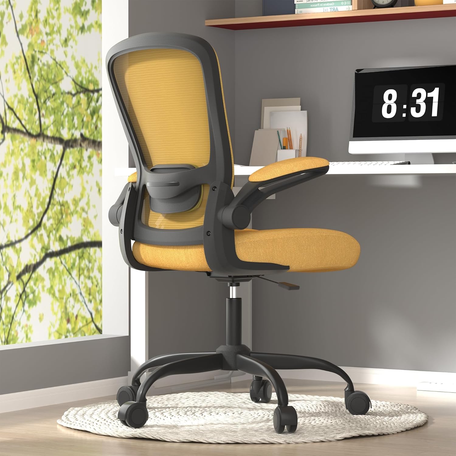 Mimoglad Ergonomic Office Chair with Adjustable Lumbar Support