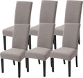 SearchI Dining Room Chair Covers Set of 6 - Stretch Jacquard