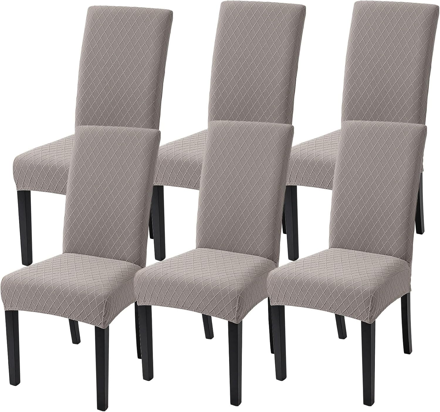 SearchI Dining Room Chair Covers Set of 6 for Stylish Protection
