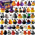 48 PCS Halloween Rubber Ducks Party Favor Toys Bulk Assortment - Fun