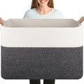 XXXL Supre Large Blanket Basket by OIASKET for Storage