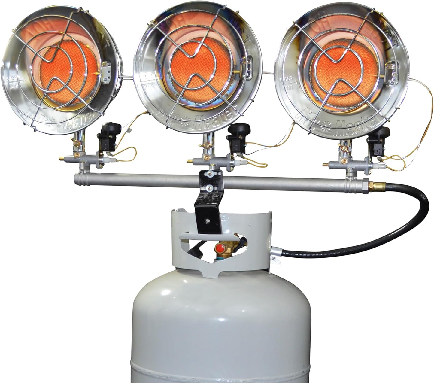 Portable Outdoor Propane Heater for Triple the Warmth