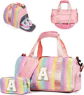Birthday Gift for Daughter Girl Gym Bag with Shoe Compartment