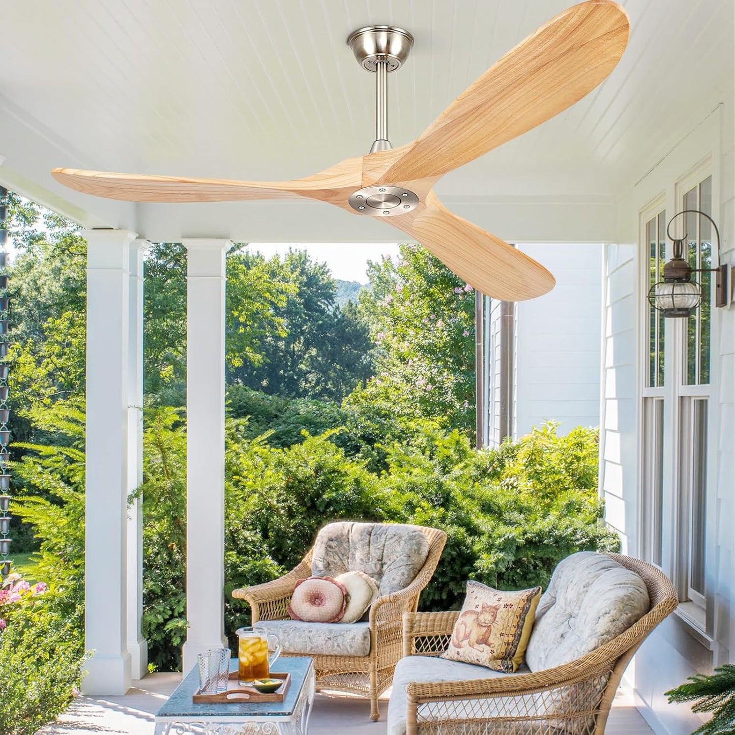 BOOSANT 52in Ceiling Fans Without Lights for Modern Spaces
