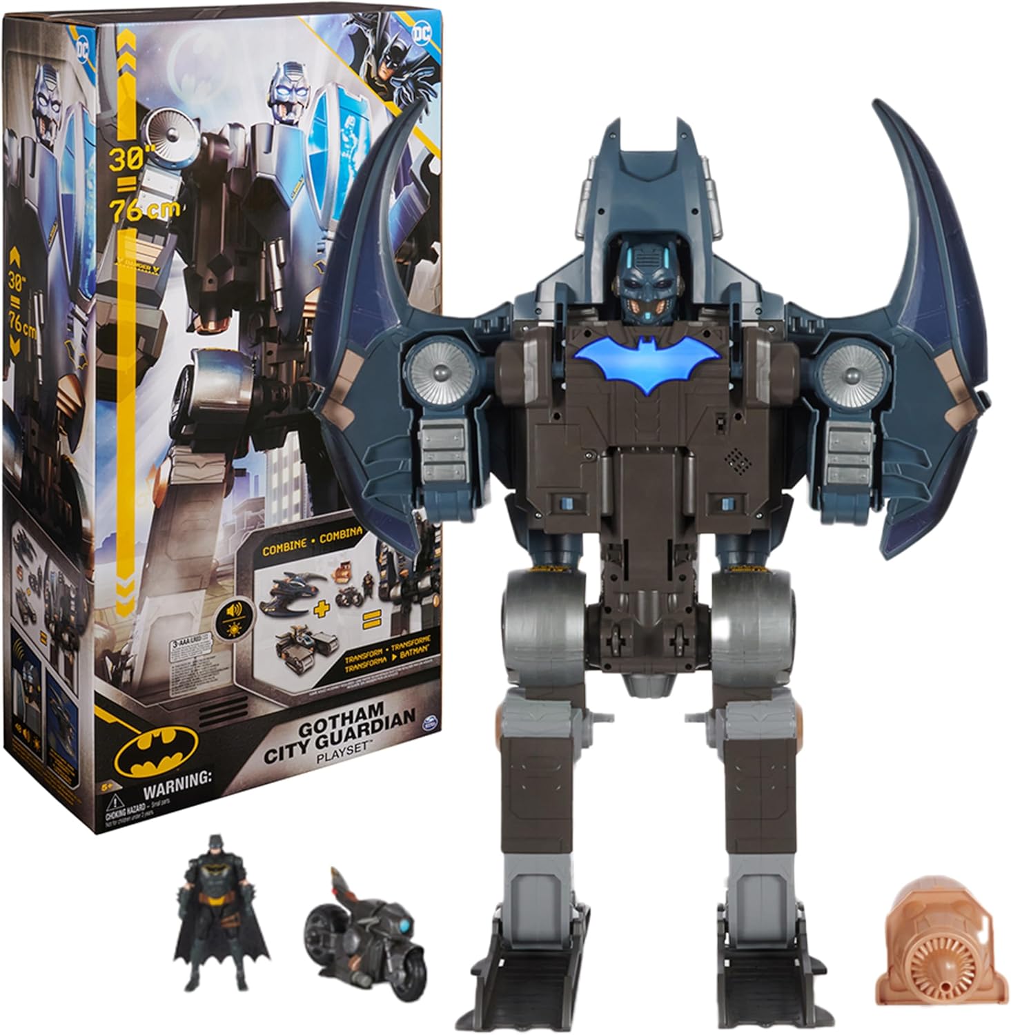 Epic Gotham City Guardian Playset with Batman Figure & Sounds