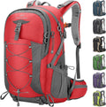 40L Red Hiking Backpack - Maelstrom Waterproof Daypack