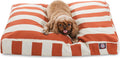 Rectangle Medium Dog Bed 36x29x4 in - Washable Non Slip Comfort