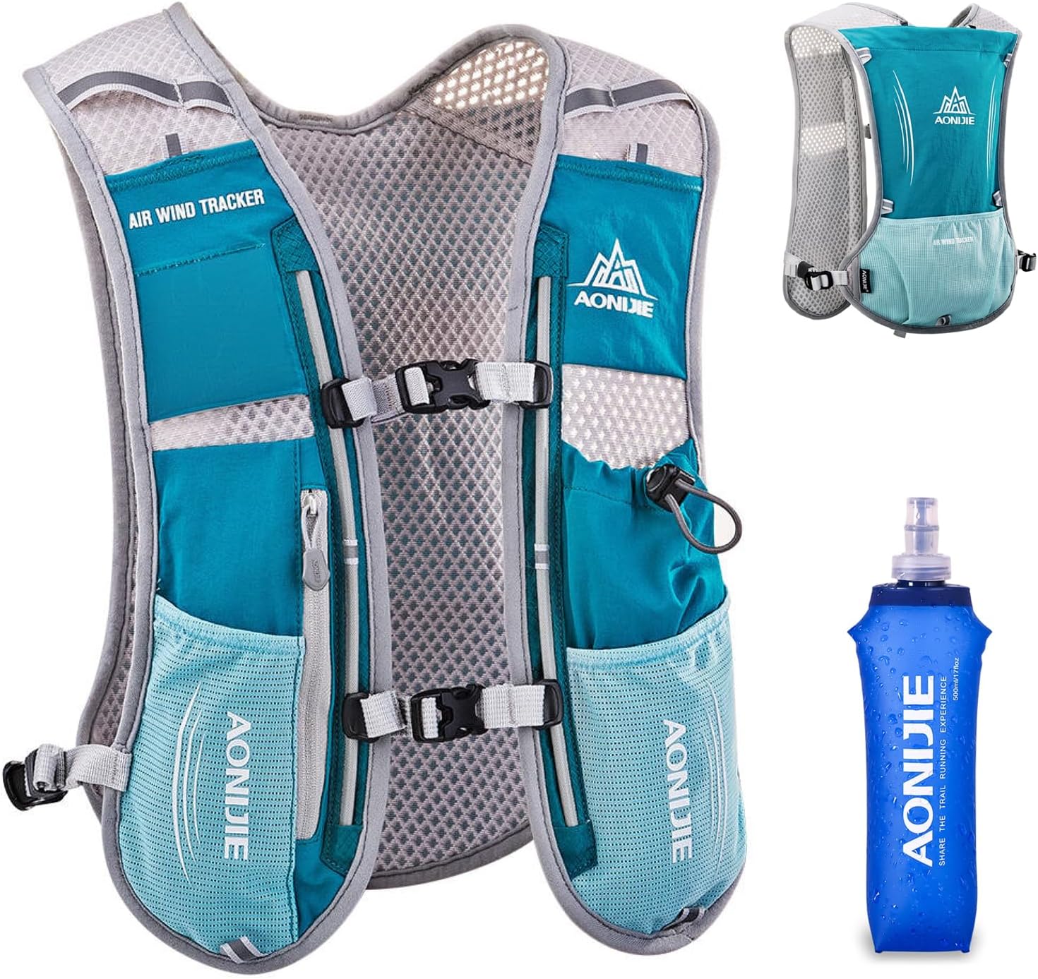 TRIWONDER Hydration Running Vest Backpack for Outdoor Activities