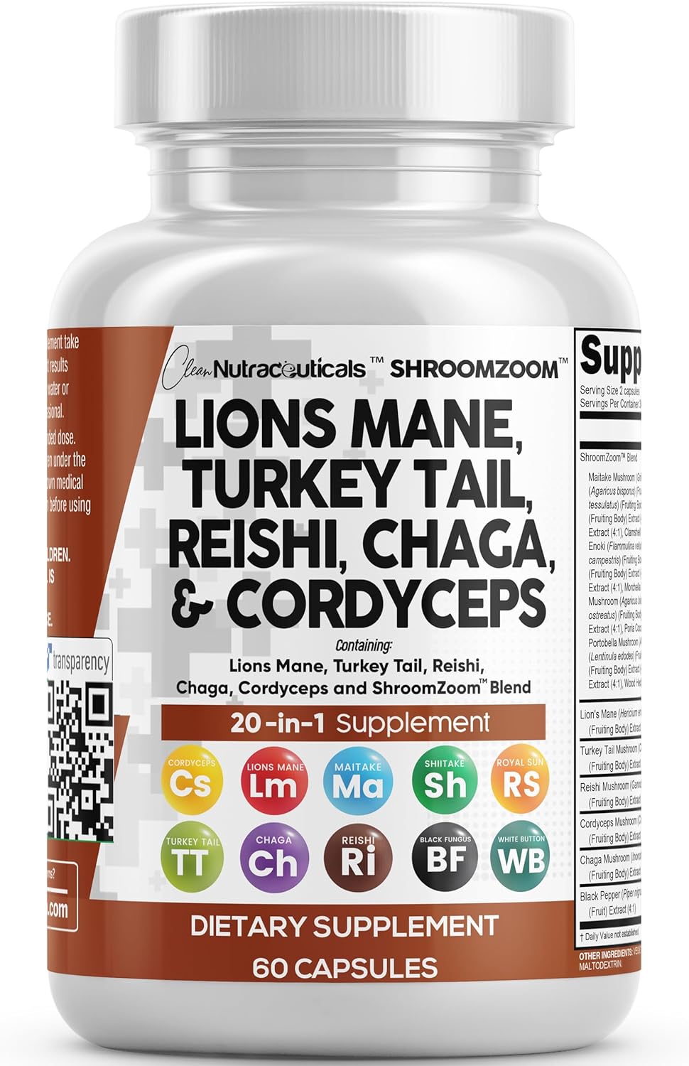 Boost Focus & Wellness with 20in1 Mushroom Mix