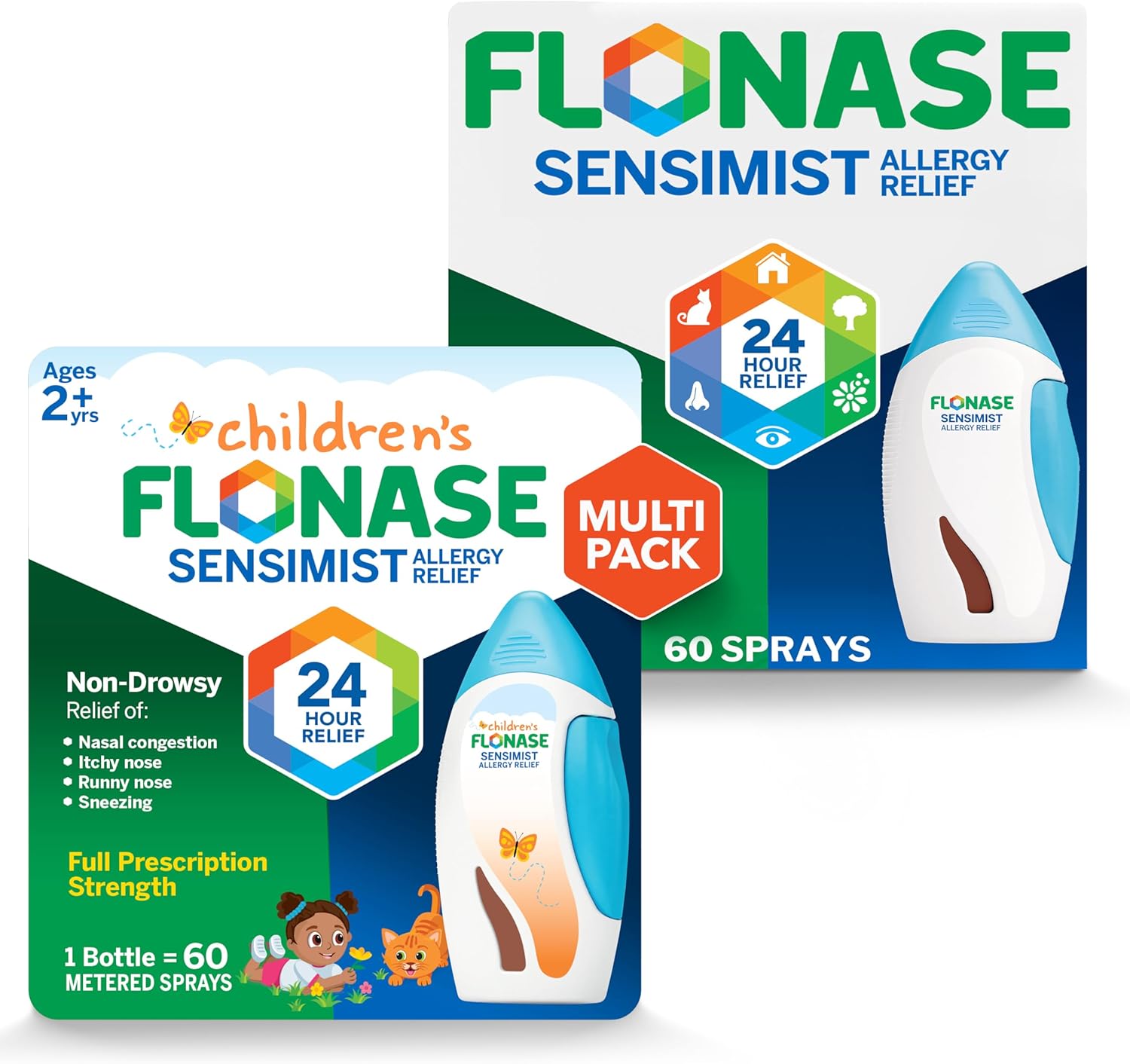 Flonase Sensimist Allergy Relief Nasal Spray for All Ages