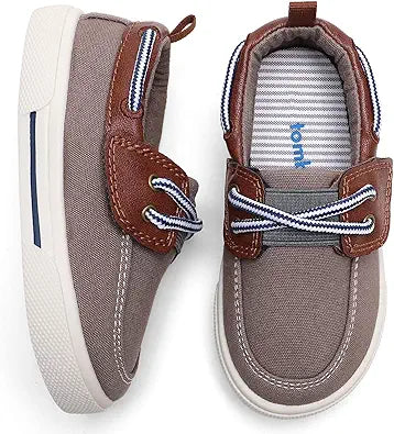 Tombik Toddler Boat Shoes for Kids - Stylish and Safe Sneakers