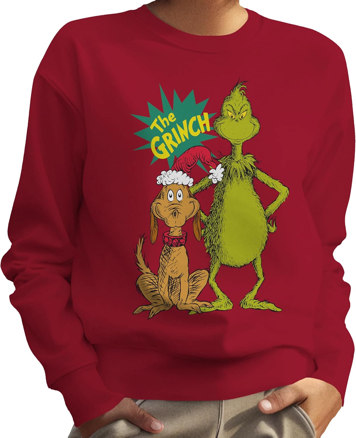The Grinch Crewneck Sweatshirt - Sizes for Kids & Adults