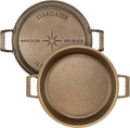 Stargazer 13.5-in Cast Iron Skillet - Smooth, USA-Made Cookware