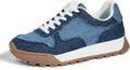 Women's Platform Canvas Sneakers by LUCKY STEP for Trendy Casual Looks