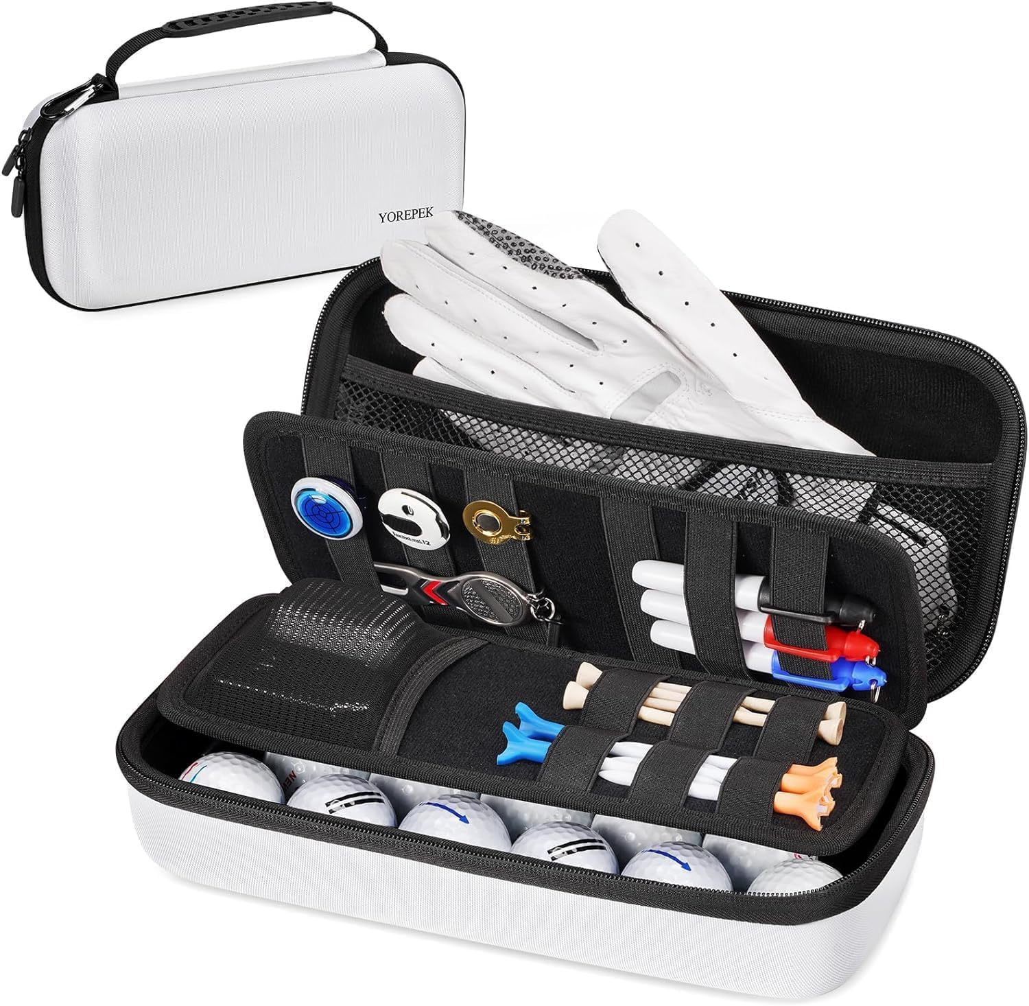 YOREPEK Golf Glove Holder: Protect & Organize Essentials