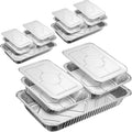 Disposable Chafing Dish Buffet Set Food Warming Trays - 3 Water Pans