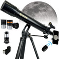 SpectrumOI TourStar Pro 90 AZ Telescope for Adults - Clear Planet