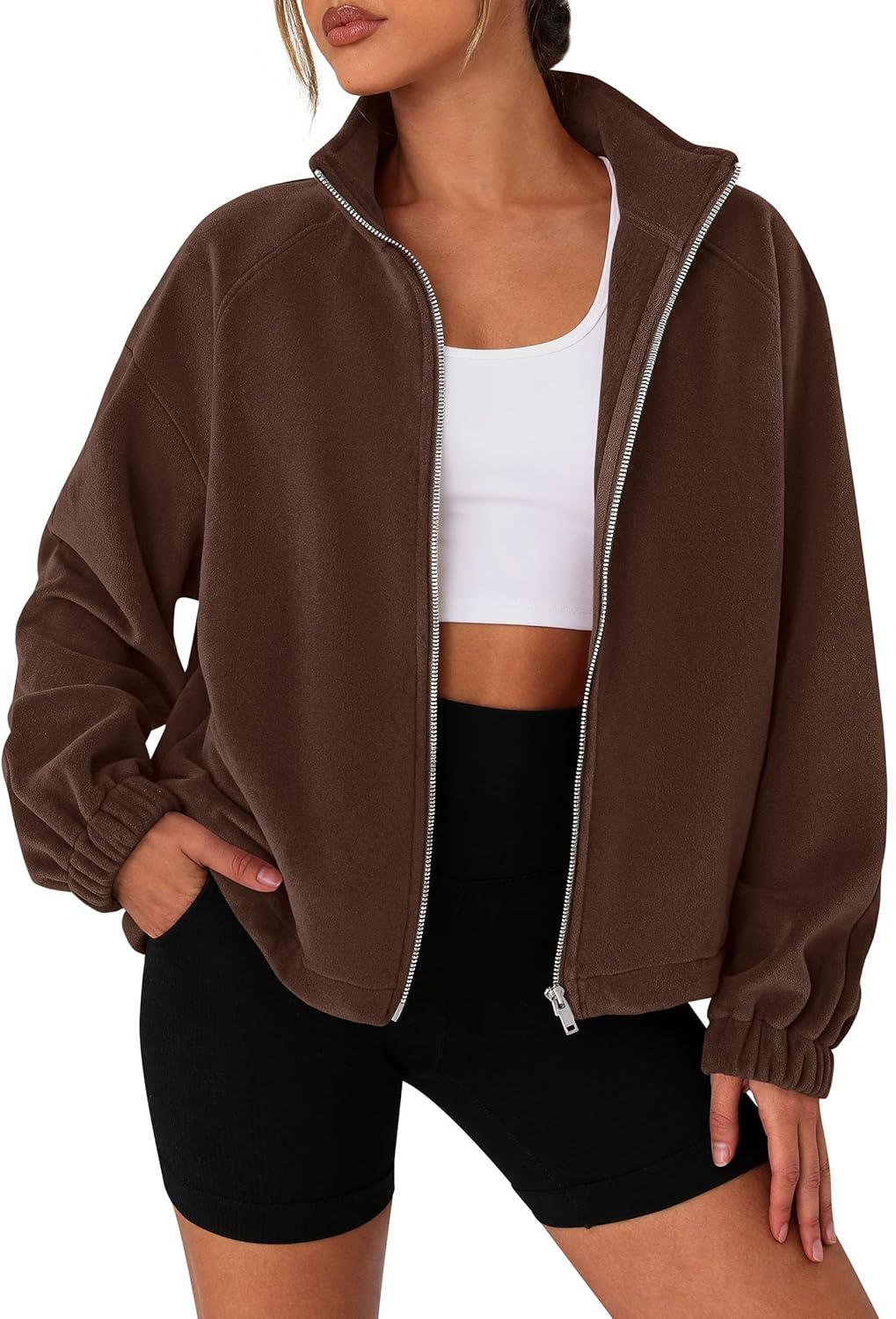 PRETTYGARDEN Womens Winter Fleece Sherpa Jacket for 2025