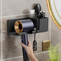 Hair Dryer Holder Universal Wall Mount - Space Saving Organizer