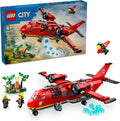 LEGO City Fire Rescue Plane Toy for Realistic Firefighting Fun