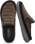 Mens Slippers for Plantar Fasciitis with Arch Support - Comfortable on