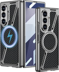 Electroplated Frame Z Shape Magnetic Case for Samsung Galaxy Z Fold 7