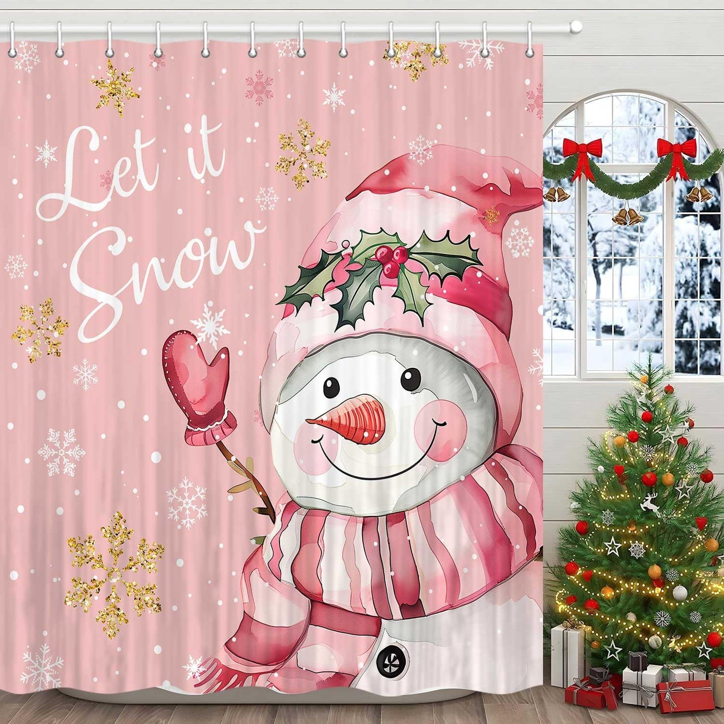 Winter Wonderland Shower Curtain Set