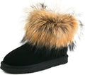 AUSLAND Genuine Suede Waterproof Boots for Women - Warm & Cozy
