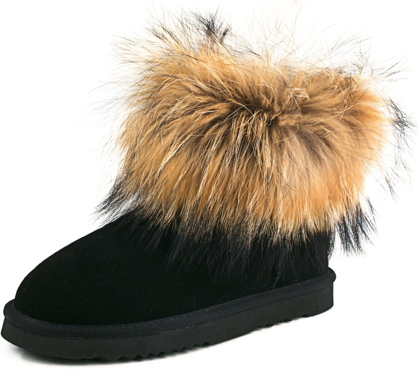 AUSLAND Genuine Suede Waterproof Boots for Women - Warm & Cozy