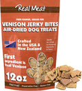 Real Meat Dog Treats Venison Jerky - 12oz Grain-Free Training Treats