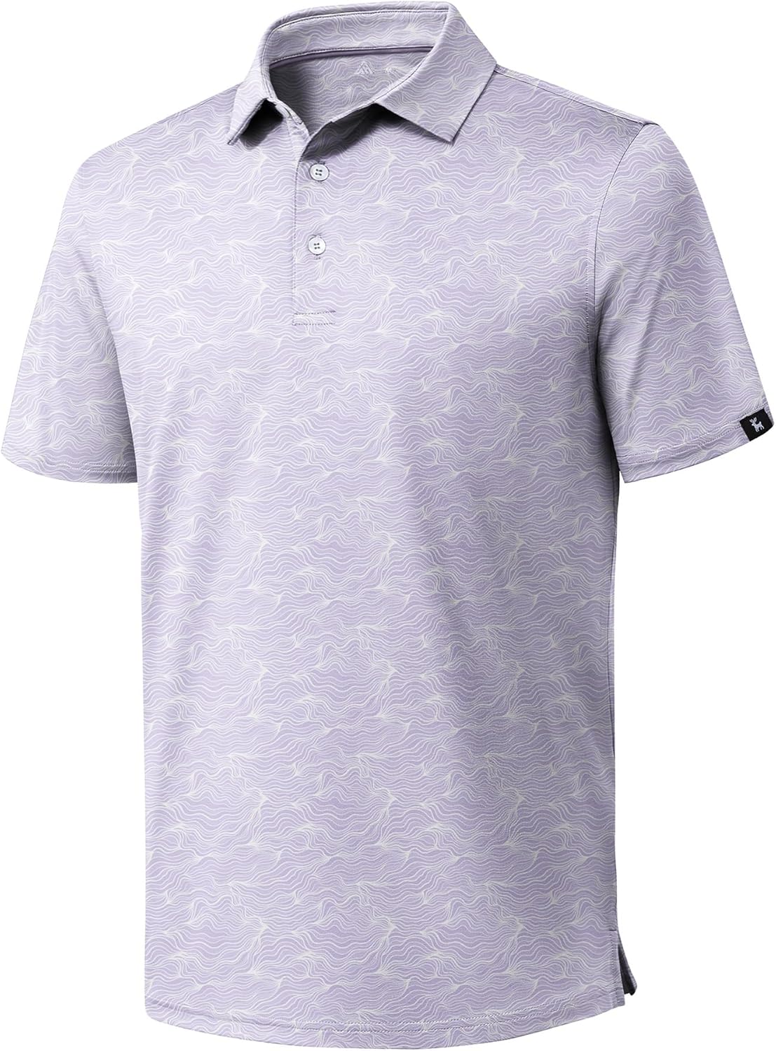ZITY Golf Shirts for Men Short Sleeve Print Polo Shirt Review